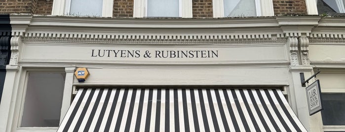 Lutyens & Rubinstein is one of To do london.