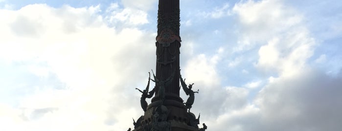 Памятник Колумбу is one of Barcelona no és Espanya.