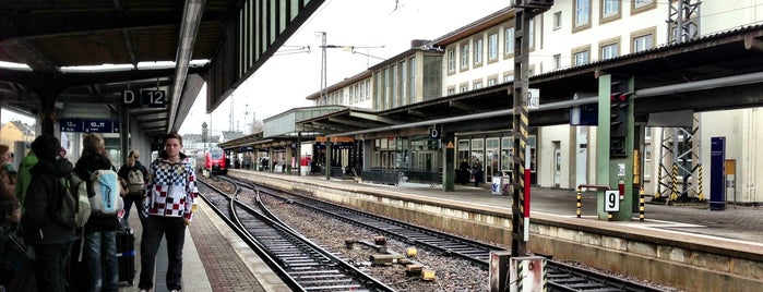 Trier Hauptbahnhof is one of Bahnhöfe Deutschland.