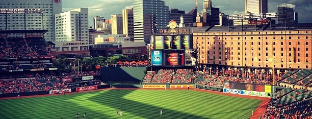 Oriole Park at Camden Yards is one of Barbecue (BBQ).