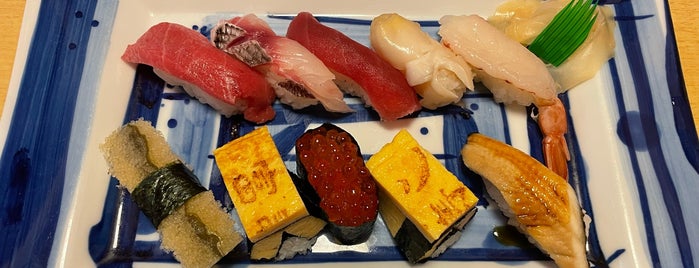Tomizushi is one of 鮨 Sushi.