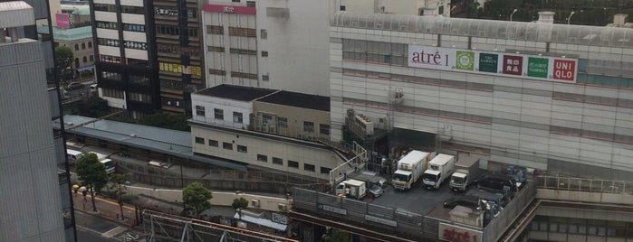 Meguro Station is one of 東京急行電鉄（東急） Tokyu.