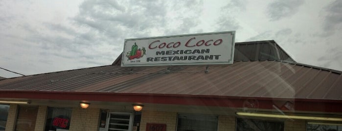 Coco Loco is one of Must-visit Mexican Restaurants in Bryan.