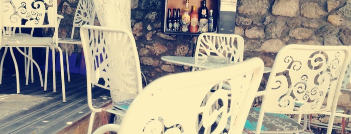 Octopus wine bar is one of Ionian Islands.
