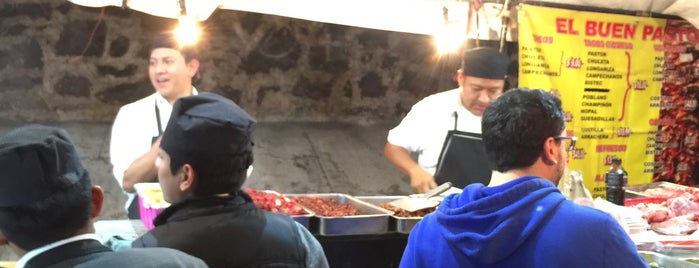 Tacos El Buen Pastor is one of Tempat yang Disukai LEON.
