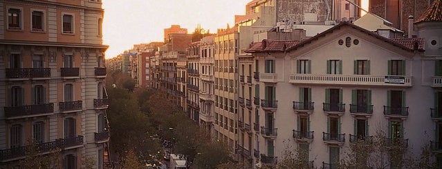 Passeig de Gràcia is one of Barcelona.