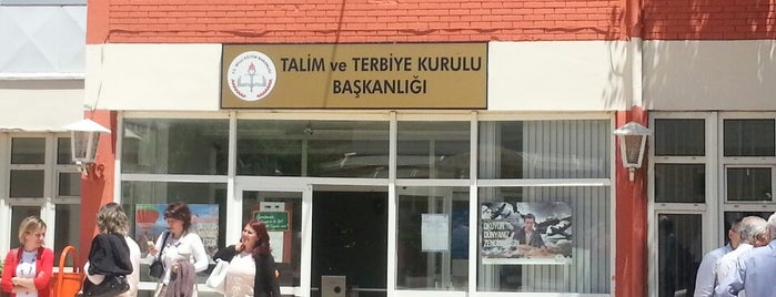 Talim ve Terbiye Kurulu Başkanlığı is one of Orte, die ENES gefallen.