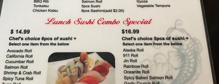 Hon Sushi is one of Monrovia.