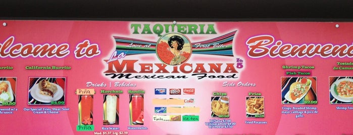 Taqueria la Mexicana #5 is one of Lugares favoritos de Adam.