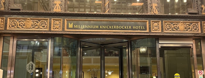 Millennium Knickerbocker Lobby Bar is one of The 15 Best Places for Mini Burgers in Chicago.