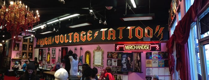 High Voltage Tattoo is one of West Coast Road Trip.