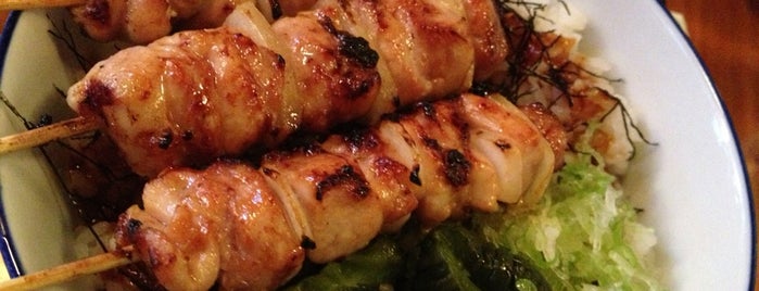 Yakitori Totto is one of New York, New York.....Peter's Fav's.