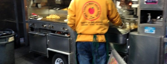 The Halal Guys is one of The Essential NYU List.