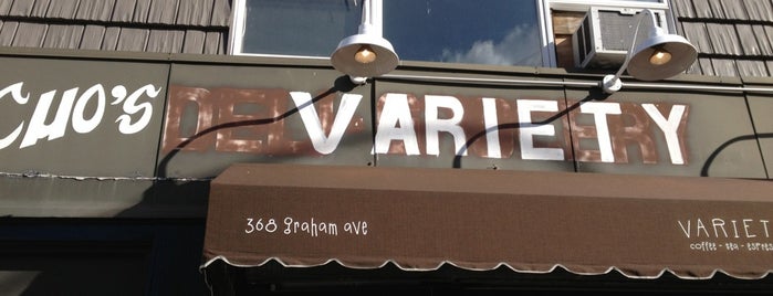 Variety Coffee Roasters is one of Williamsburg 2017.