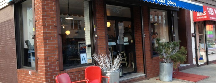 The Blue Stove is one of Wburg Coffe Shops.