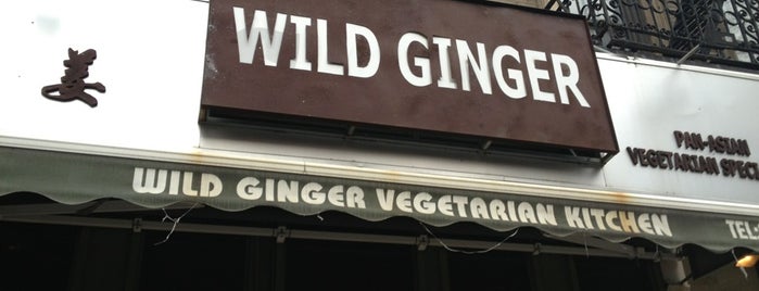 Wild Ginger Vegetarian Kitchen is one of zero guilt food - NY airbnb.