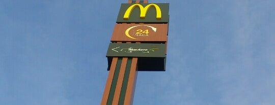 McDonald's is one of Vasiliy : понравившиеся места.