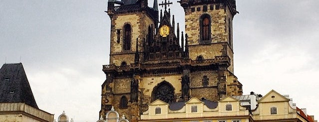 ティーンの前の聖母マリア教会 is one of Praha / Prague / Prag - #4sqcities.