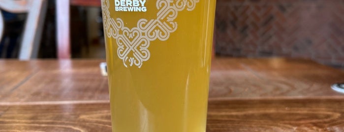 The Derby Brewing Tap House is one of Derby's Pub Crawl.