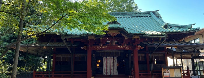 Akasakahikawa Shrine is one of Tokyo City Japan.