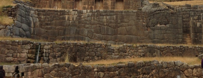 Tambomachay is one of Cusco y El Valle sagrado de los Incas.