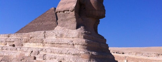 Great Sphinx of Giza is one of Котомания! Топ 10 кошачих мест мира.