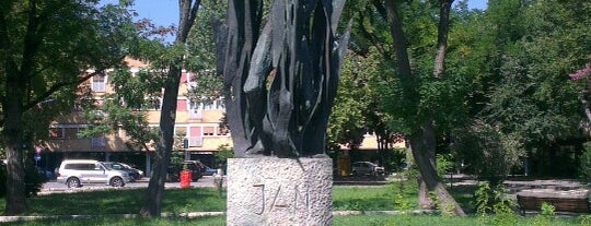 Statua di Jan Palach is one of České stopy v Římě.