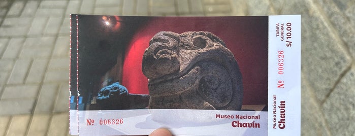 Museo Nacional Chavin is one of UNESCO World Heritage Sites in South America.