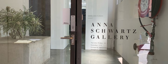 Anna Schwartz Gallery is one of Melbourne.