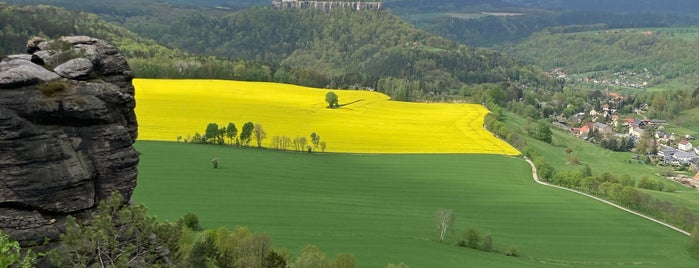 Pfaffenstein is one of Sächsische Schweiz.