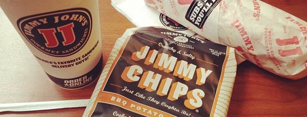 Jimmy John's is one of Lugares favoritos de Kaitlyn.