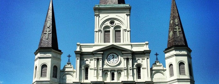 St. Louis Cathedral is one of New Orleans/Lafayette.