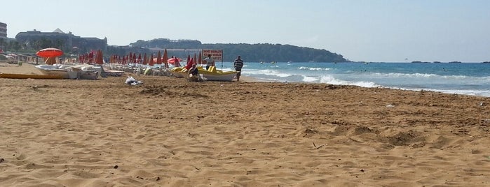 İncekum Plajı is one of Locais salvos de Mithat.