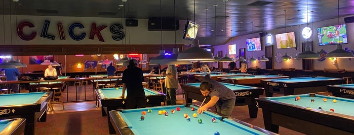 Click's Billiards is one of Out And About.