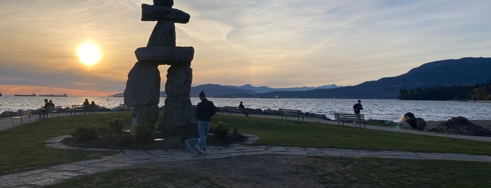 The Inukshuk is one of Vancouver Sights.