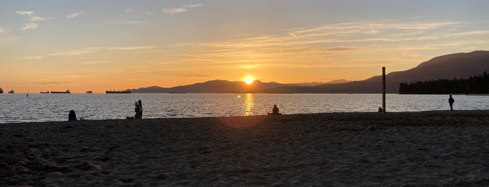 English Bay Beach is one of Vancouver cycling.