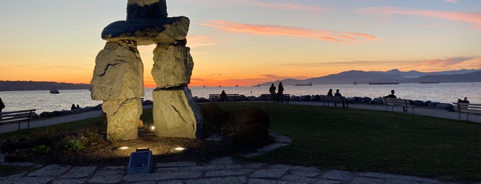 The Inukshuk is one of Vancouver.