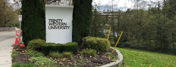 Trinity Western University is one of Life in BC.