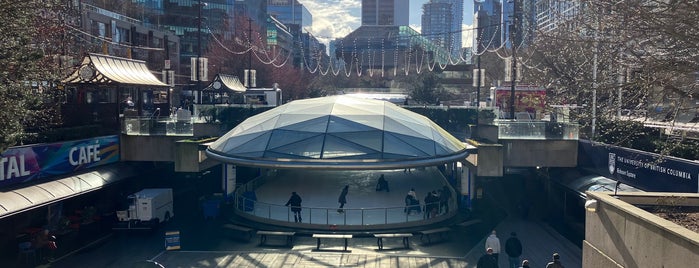 Robson Square is one of Vancouver.