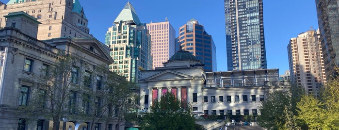 Robson Square is one of Vancouver.