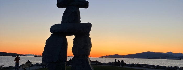 The Inukshuk is one of Vancouver Sights.