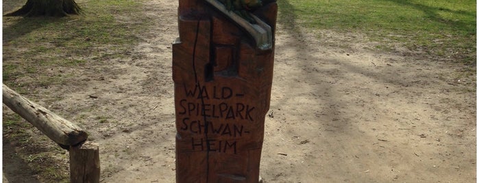 Waldspielpark Schwanheim is one of Outdoor with kids (Frankfurt).