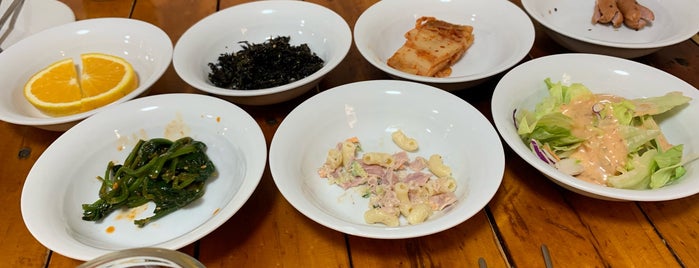 Jeju is one of comida.
