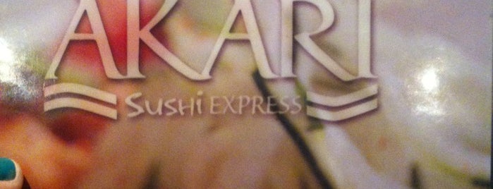 Akari Sushi Express is one of 20 favorite restaurants.