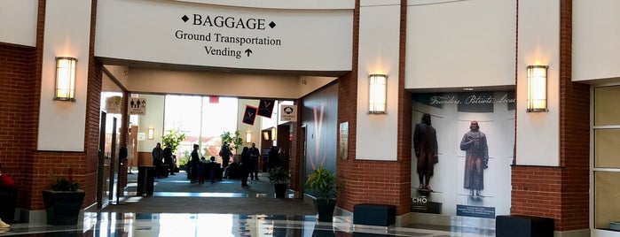 Charlottesville Airport Baggage Claim is one of Charlottesville Albemarle.