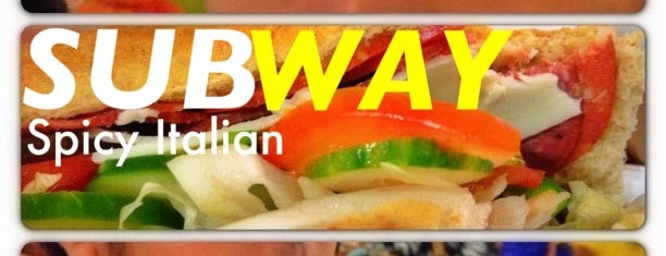 Subway is one of Restaurants.