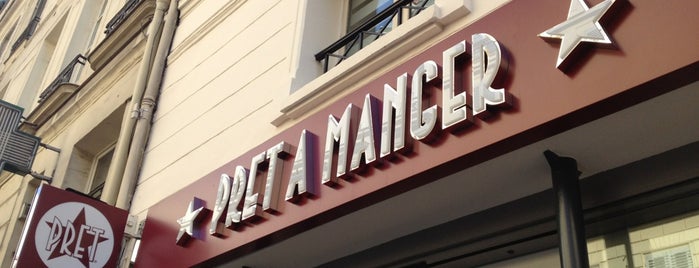 Pret A Manger is one of Paris.
