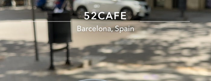 52 Café is one of Best of Barcelona.