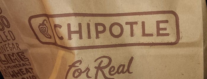 Chipotle Mexican Grill is one of Favorite affordable date spots.