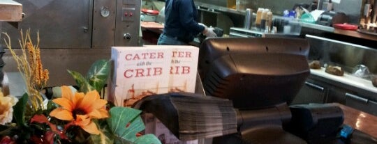 RibCrib BBQ & Grill is one of สถานที่ที่ Rob ถูกใจ.